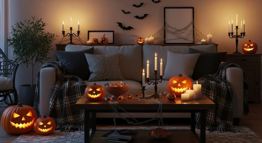 8 Halloween Living Room Decorating Ideas for a Fun and Spooky Atmosphere 11 8 Halloween Living Room Decorating Ideas