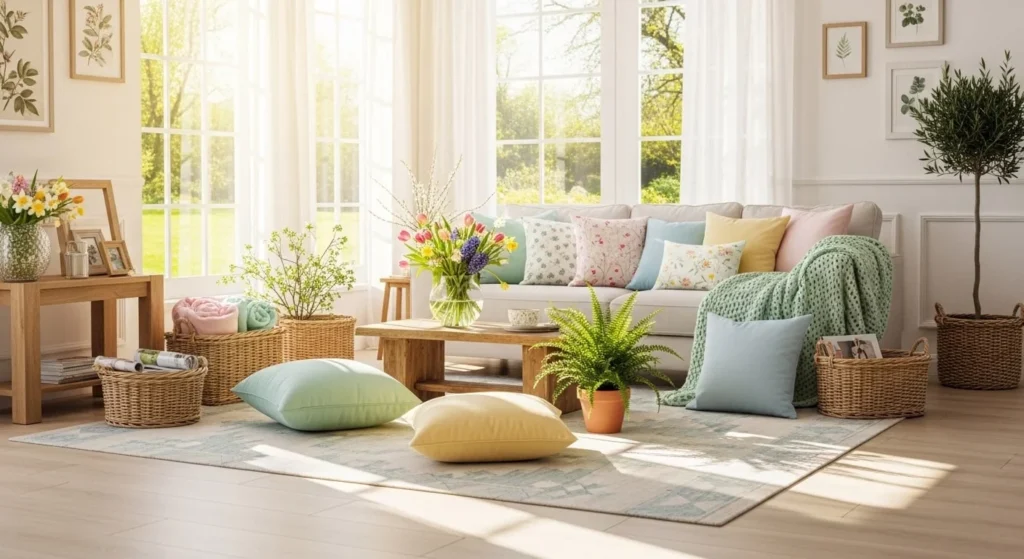 9 Fresh Spring Living Room Ideas to Brighten Your Space 12 9 Fresh Spring Living Room Ideas