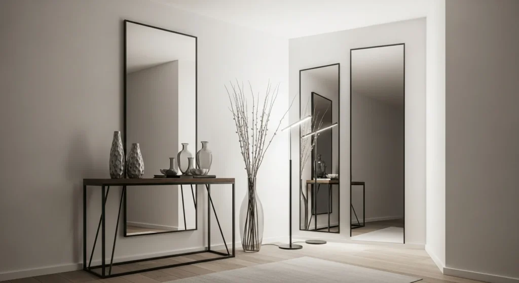 9 Small Living Room Decor Ideas to Maximize Space and Style 10 Vertical-Artwork-for-Height
