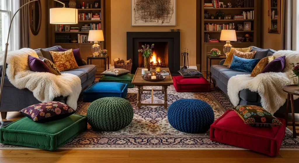 Bring in Cozy Glam Seating