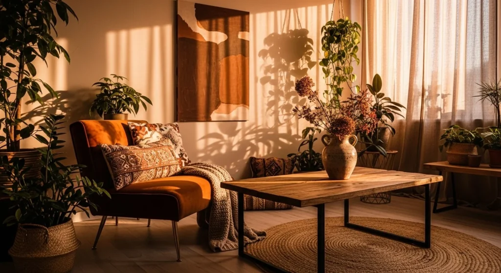 15 Earth Tone Ideas to Create a Timeless, Cozy Space 10 Burnt Sienna for Artistic Flair
