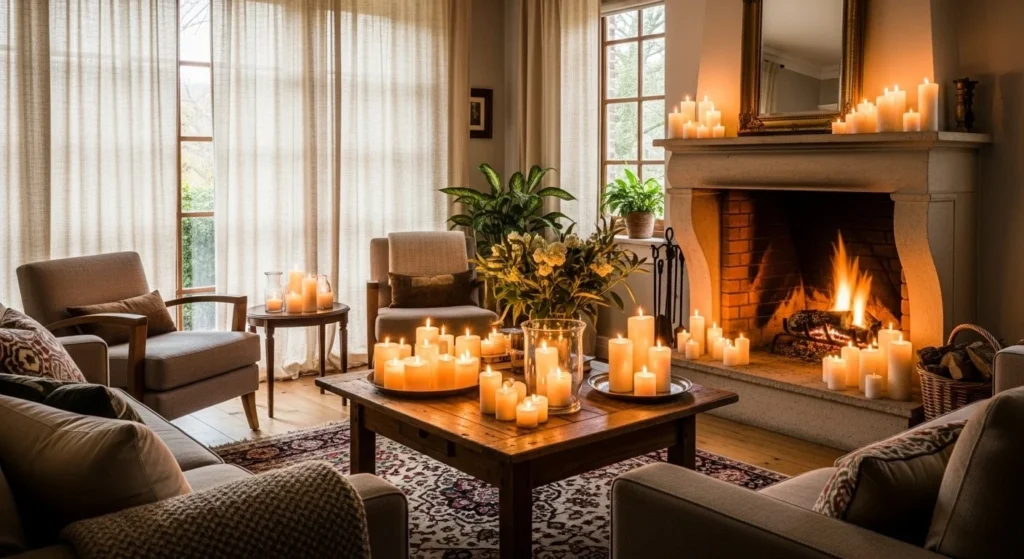 Candlelight & Natural Glow for Atmosphere