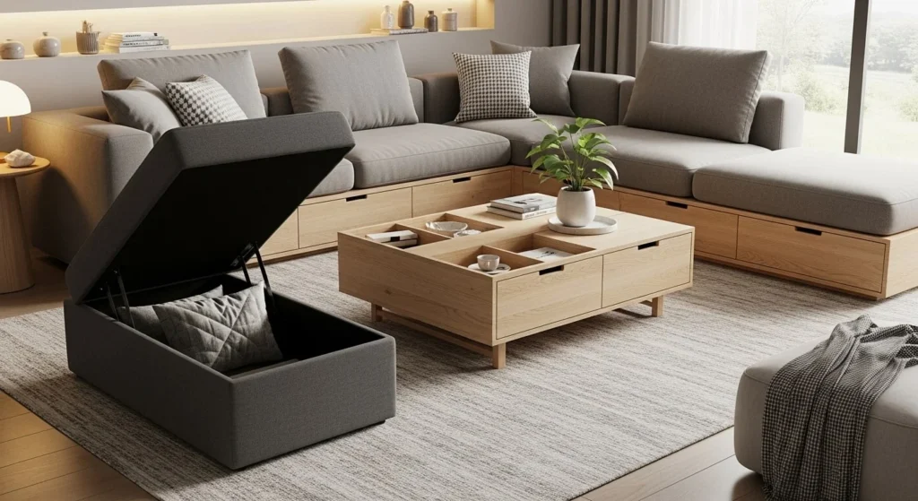 Choose Multi-Functional Furniture