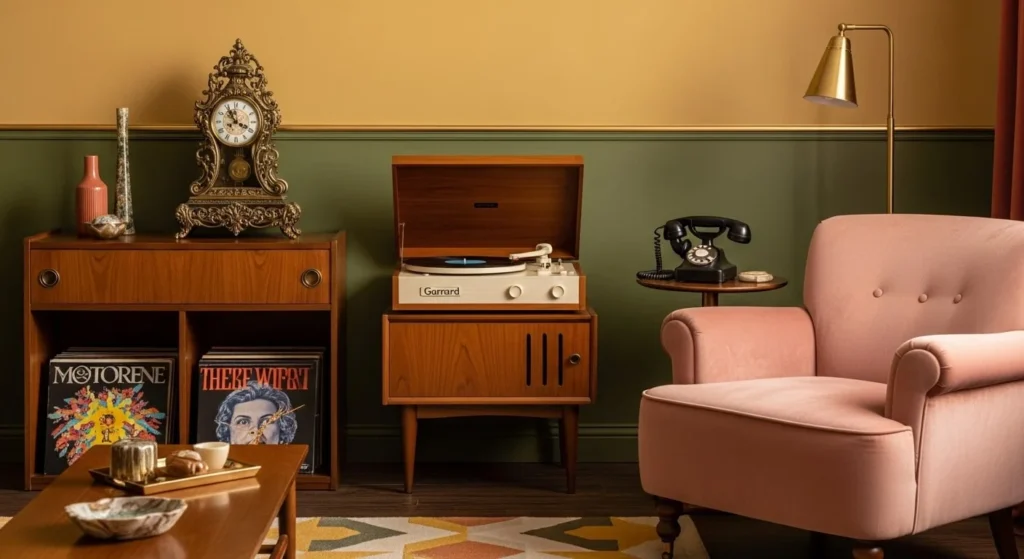 10 Vintage-Inspired Living Room Ideas for a Touch of Nostalgia 10 Choose Warm, Muted Color Palettes