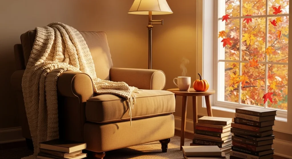 10 Fall-Inspired Living Room Ideas to Transform Your Space This Season 9 Cozy Reading Nook