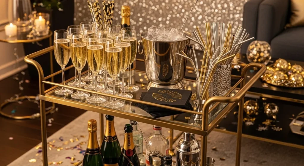 Create a Festive Drink Station
