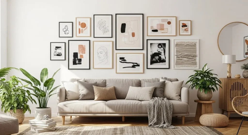 Curated Gallery Wall with a Narrative