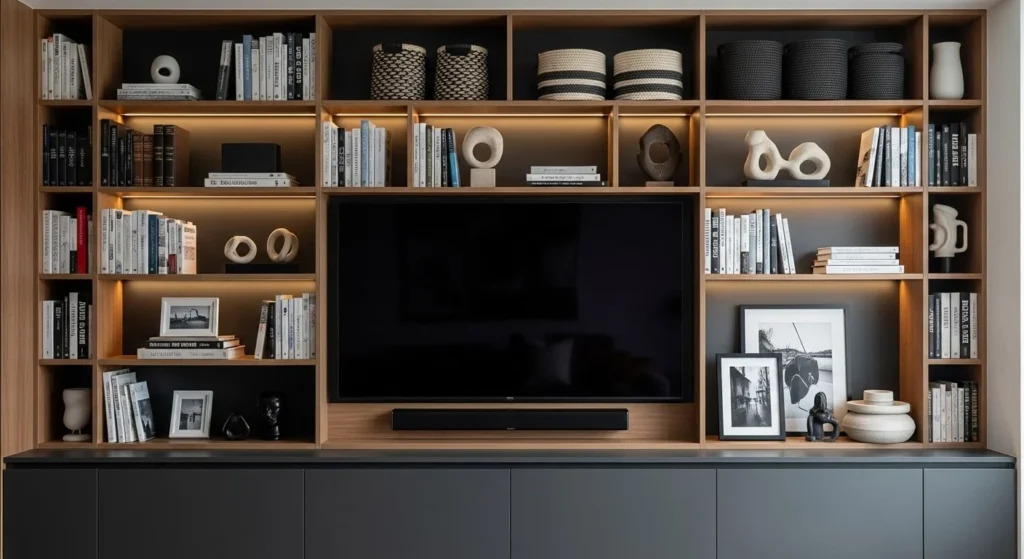 Design a Media + Library Combo