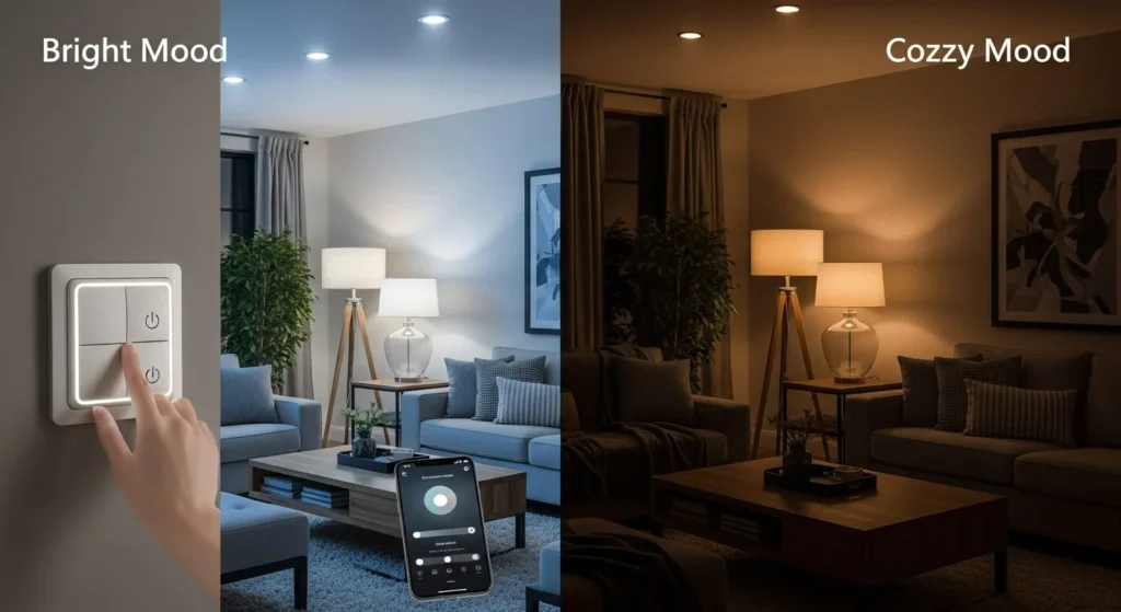 Dimmers & Smart Controls for Flexibility