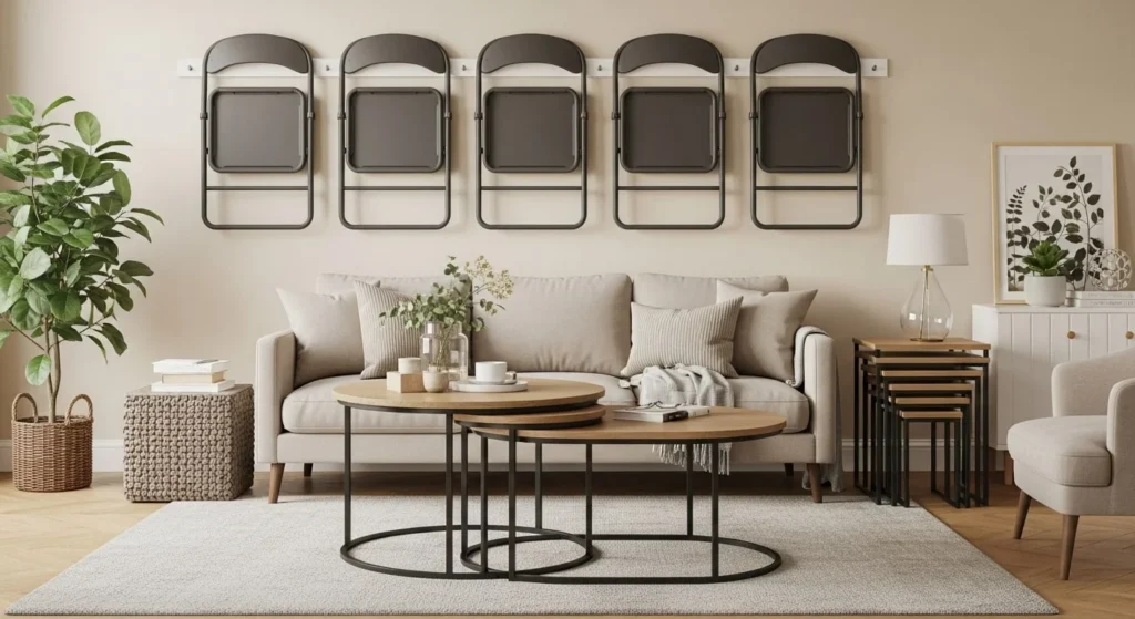 Embrace Foldable & Stackable Furniture