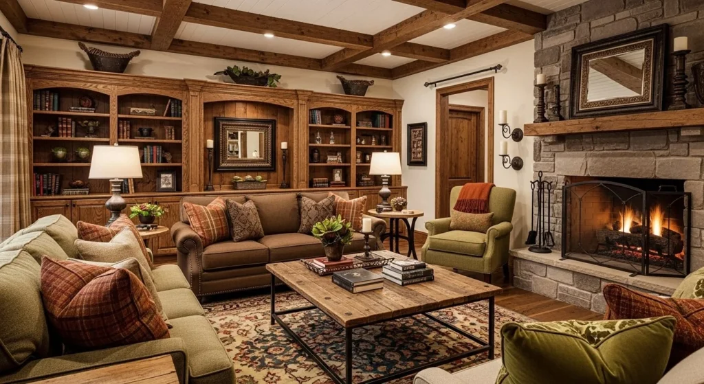 5 Western Living Room Ranch Style Ideas 3 Embrace Natural Wood and Rustic Finishes