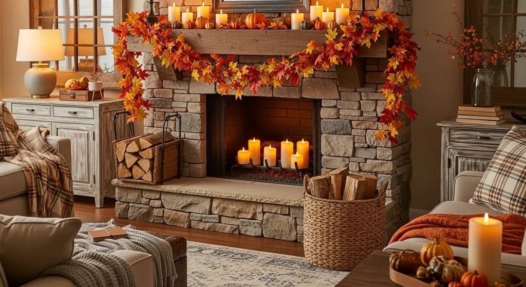 10 Fall-Inspired Living Room Ideas to Transform Your Space This Season 10 Fireplace Focal Point