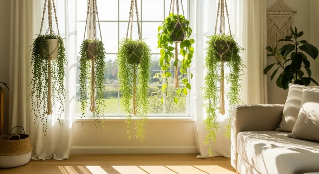 Hang Plants for Airy Elegance