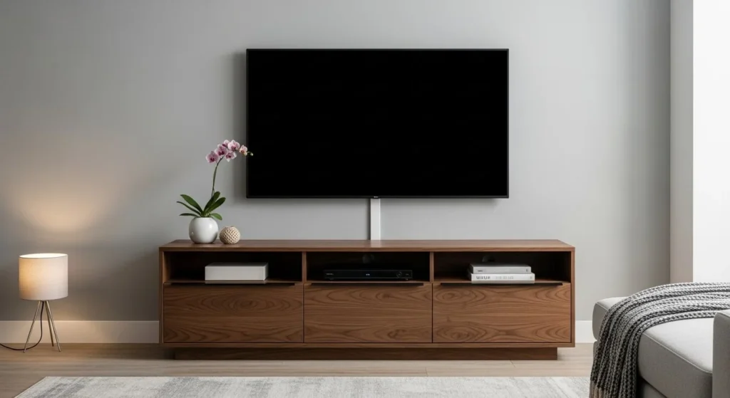 Hide Electronics with a Media Console
