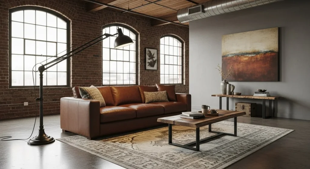 9 Floor Lamp Ideas to Elevate Your Living Room Lighting 5 Industrial-Style Floor Lamps for Urban Edge-min