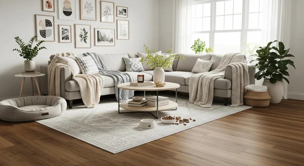 9 Living Room Flooring Ideas to Transform Your Space 5 Luxury Vinyl Plank (LVP) for Durability and Comfort