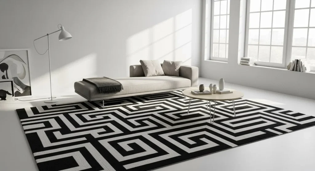 Make a Statement with a Geometric Rug