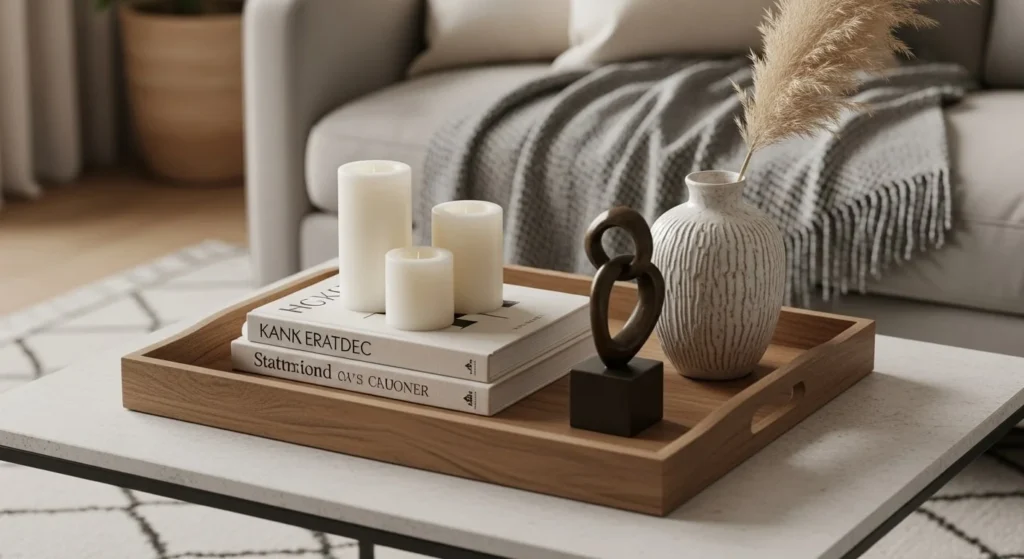Mixed-Media Coffee Table Tableau