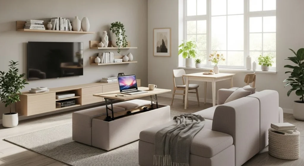 Multi-Functional Living Room Ideas for Modern Homes