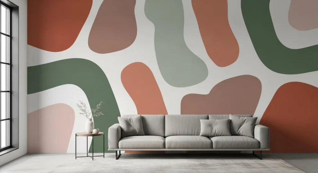 Murals, Artist Wallpaper & Painted Shapes