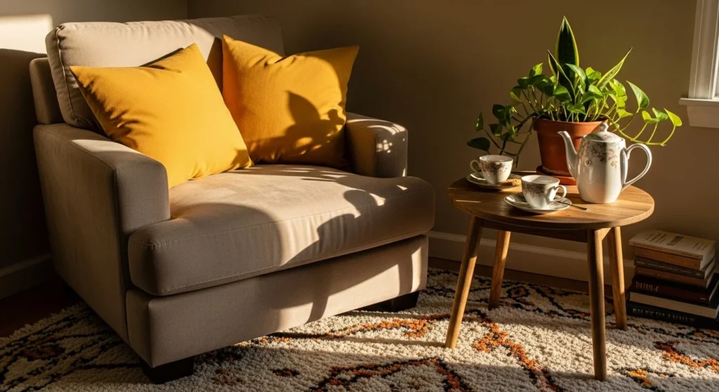15 Earth Tone Ideas to Create a Timeless, Cozy Space 8 Mustard Yellow Pops for Cheerfulness
