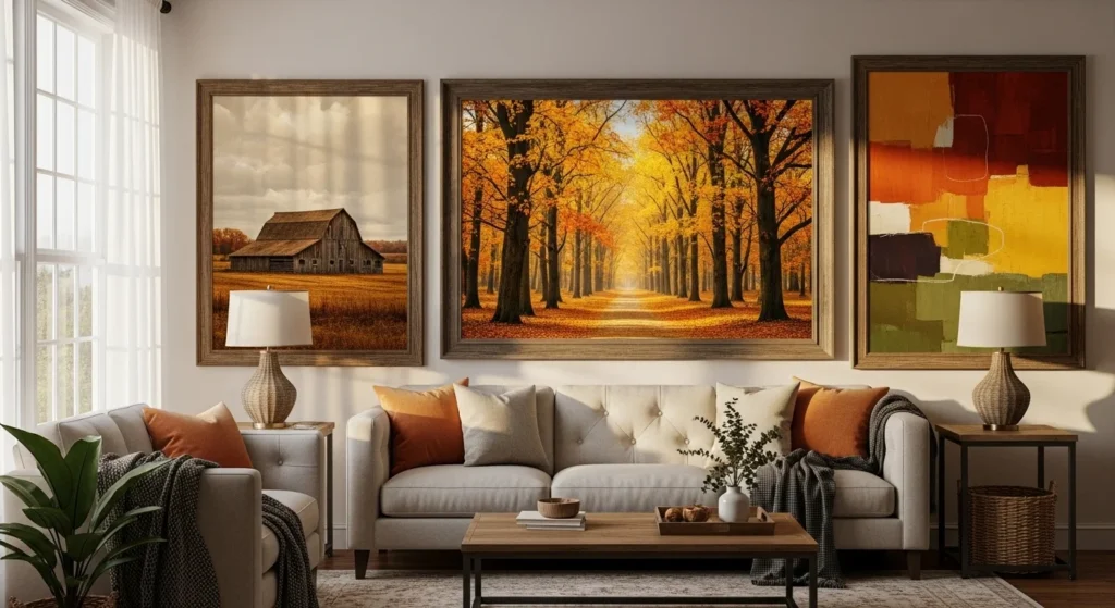 10 Fall-Inspired Living Room Ideas to Transform Your Space This Season 8 Nature-Inspired Wall Art