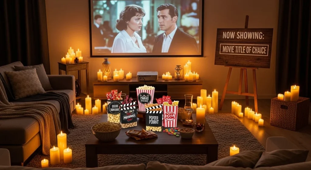 10 Cozy Movie Night Living Room Setups for Family & Friends 12 Personal Touches & Warm Atmosphere-min