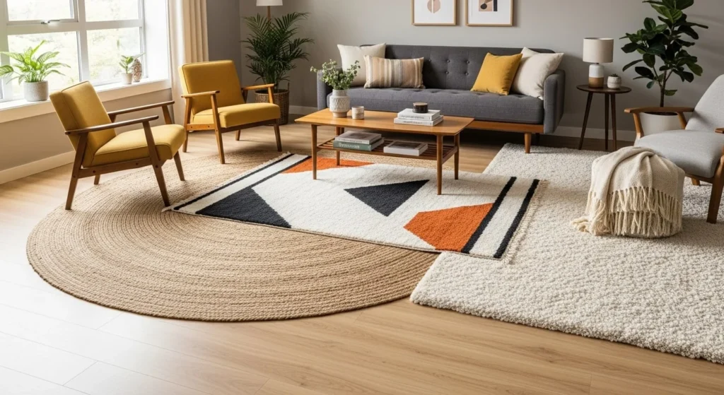 Rugs that Anchor the Room