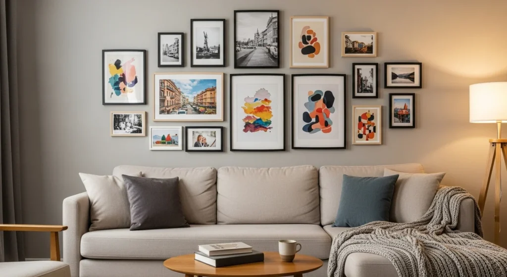10 Living Room Inspiration Ideas to Elevate Your Space Effortlessly 8 personal Artwork