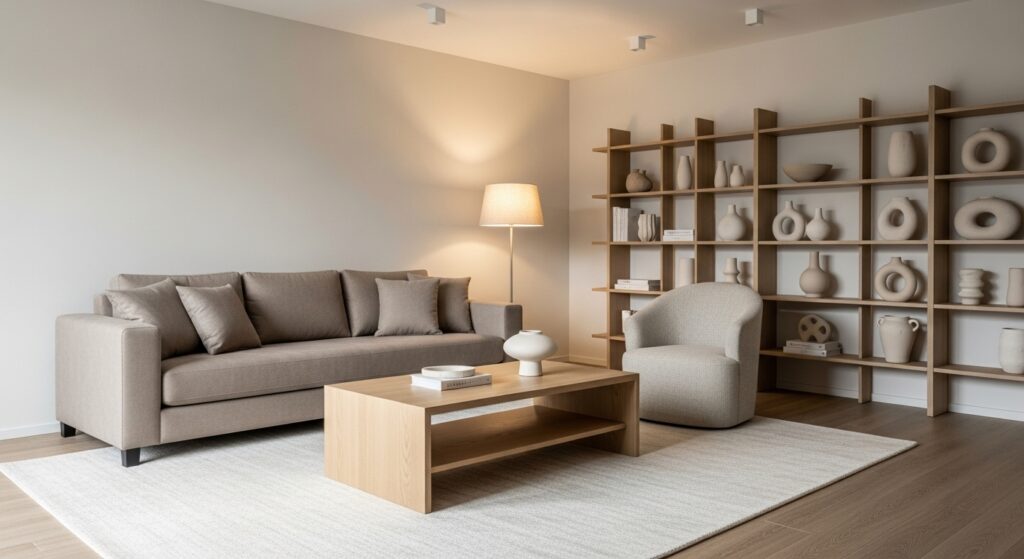 15 Earth Tone Ideas to Create a Timeless, Cozy Space 5 Soft Taupe Furniture for Timeless Appeal
