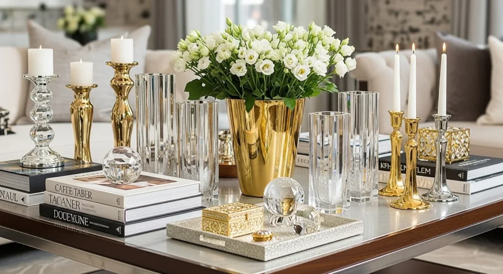 9 Glam Living Room Ideas for a Touch of Luxury 11 Style with Sophisticated Accessories-min