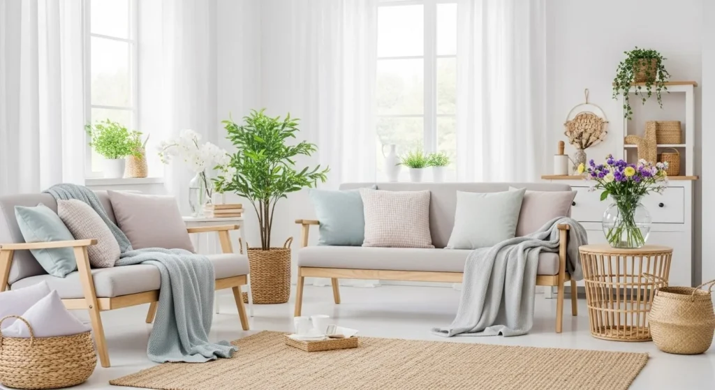 8 Summer Living Room Styling Ideas for a Light and Breezy Space 2 Summer Living Room Styling Ideas for a Light and Breezy Space