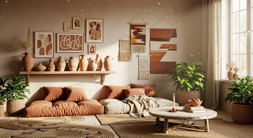 15 Earth Tone Ideas to Create a Timeless, Cozy Space 3 Terracotta Accents for a Rustic Touch