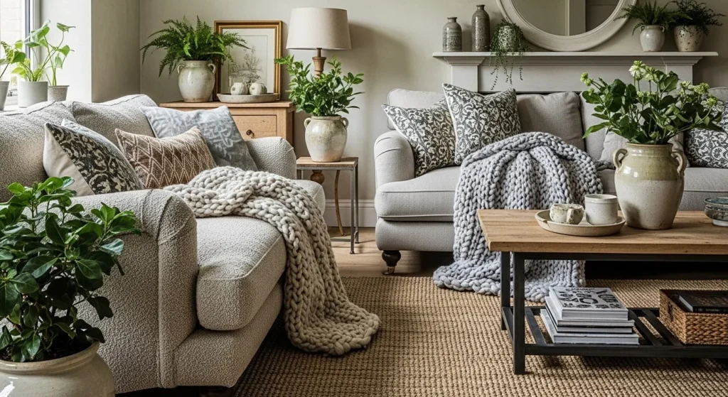 Textured Living Room Design Ideas