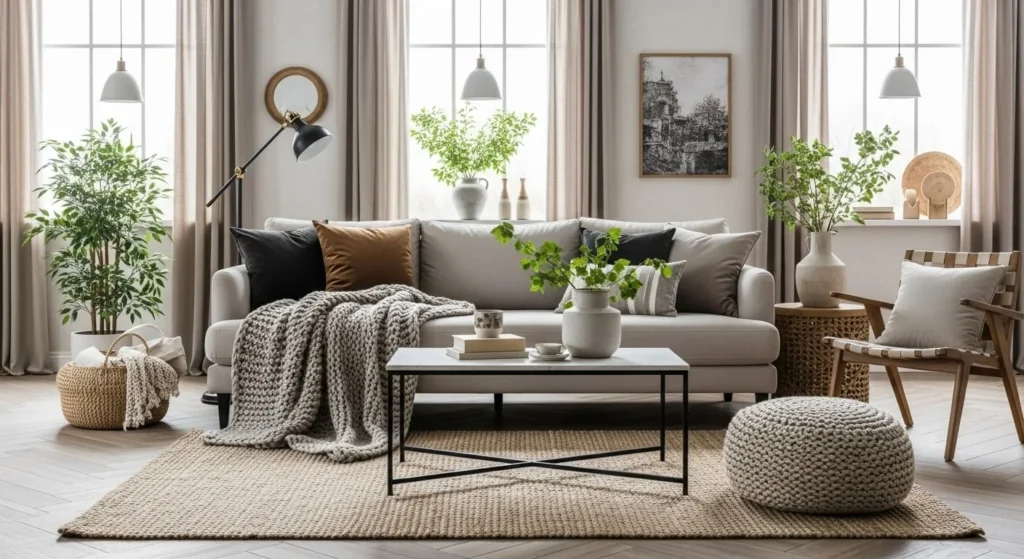Textured Living Room Design Ideas to Add Depth and Warmth