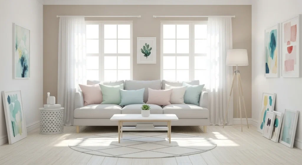 9 Small Living Room Decor Ideas to Maximize Space and Style 3 Light Colors to Open Up the Space