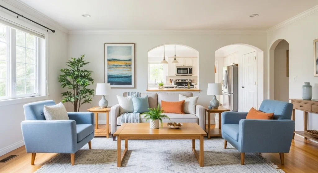 9 Small Living Room Decor Ideas to Maximize Space and Style 6 Rugs to Define Areas