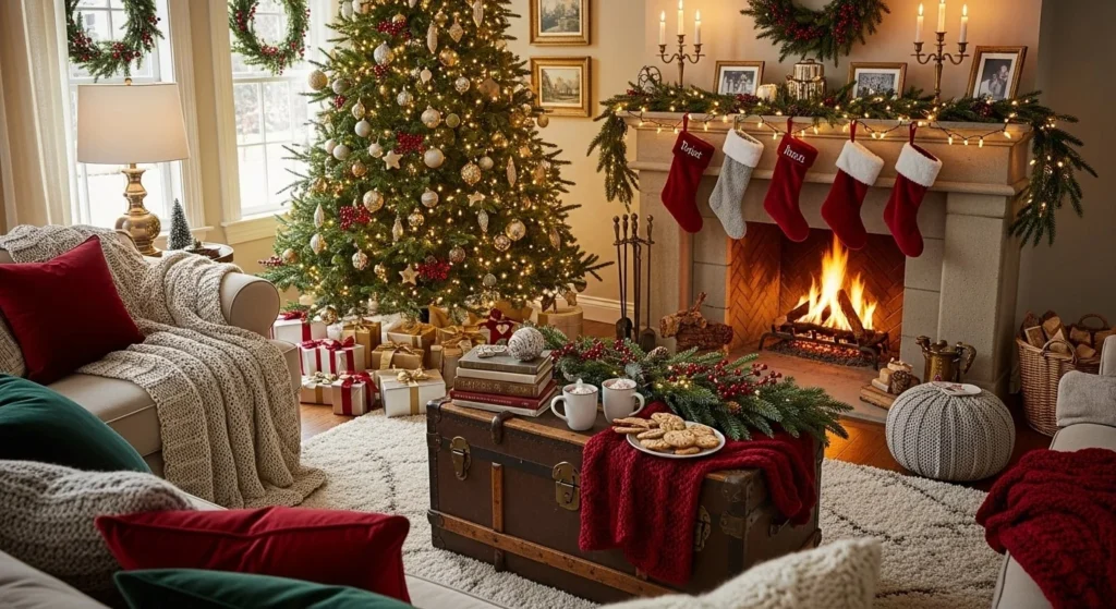 5 Cozy Christmas Decor Ideas for Your Living Room 8 Cozy Christmas Decor Ideas