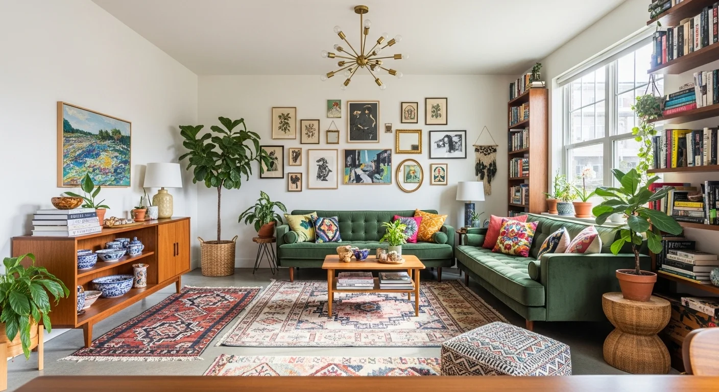 7 Eclectic Living Room Ideas to Elevate Your Home Decor 2 Eclectic Living Room Ideas to Elevate Your Home Decor