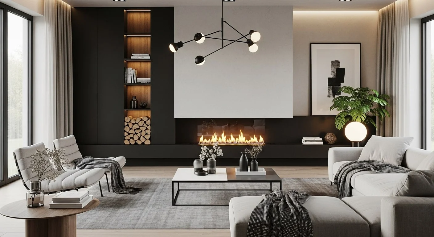 5 Modern Fireplace Ideas for the Living Room 2 Modern Fireplace Ideas for the Living Room