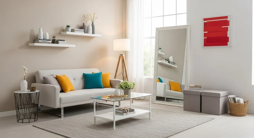 10 Small Living Room Ideas to Maximize Space and Style Efficiently 2 Small Living Room Ideas to Maximize Space and Style Efficiently