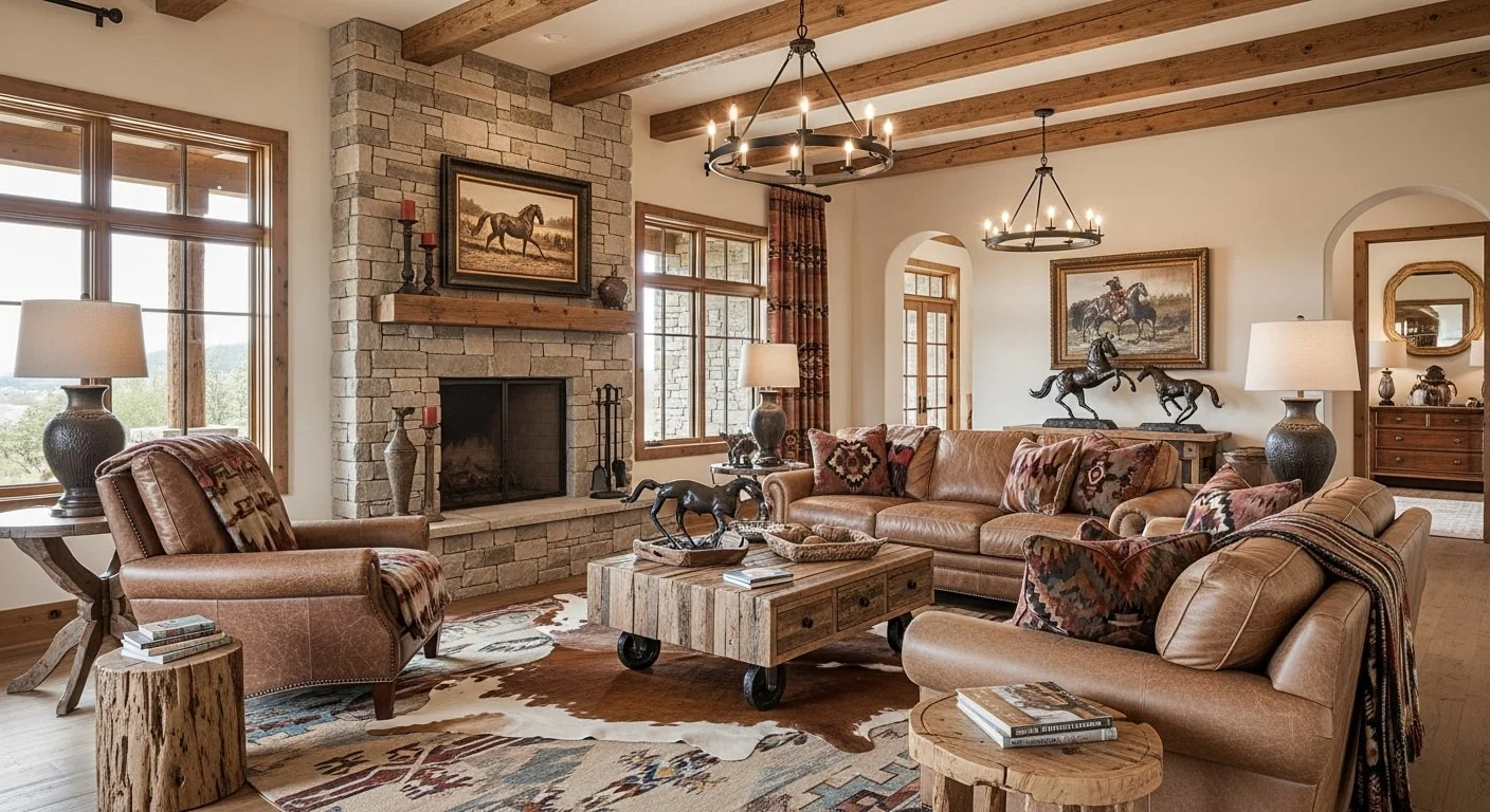 5 Western Living Room Ranch Style Ideas 2 Western Living Room Ranch Style Ideas
