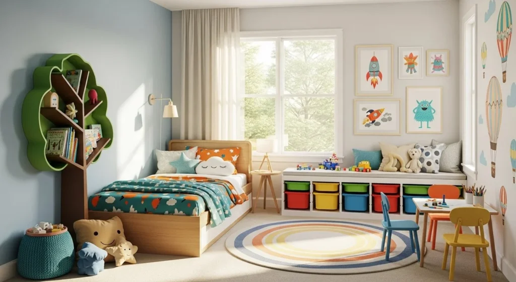 10 Kids Bedroom Ideas for Fun and Function 13 10 Kids’ Bedroom Ideas-min