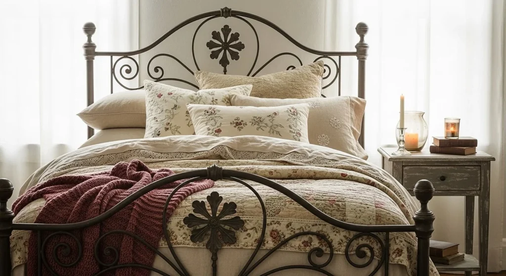 10 Vintage Bedroom-Ideas for a Nostalgic Touch 10 Bed Frame-min