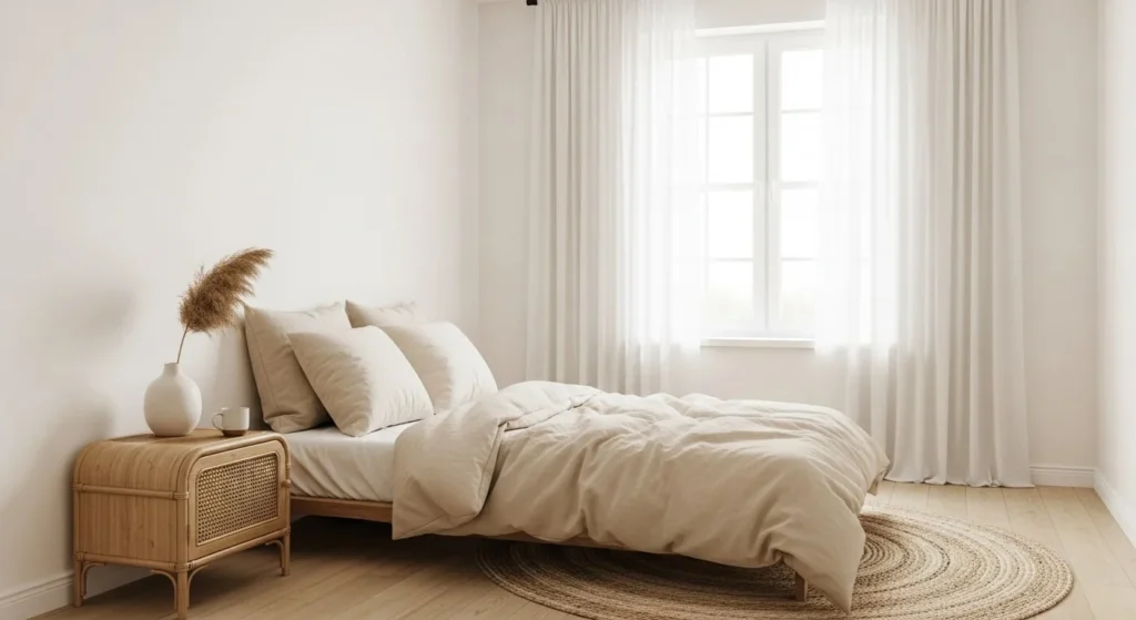 9 Bedroom Color Scheme Ideas for Stylish and Calm Living Spaces 3 Classic Neutrals Whites Beiges, and Creams-min