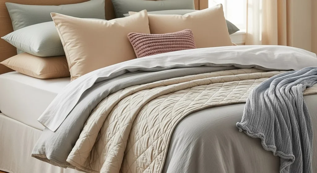 12 Romantic Bedroom Ideas for a Soft and Dreamy Look 5 Cozy Bedding-min