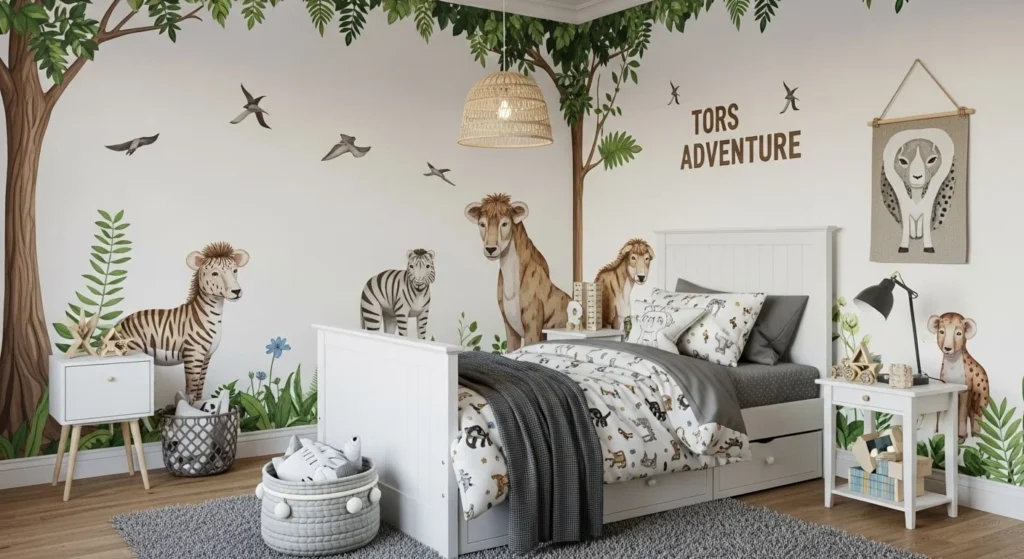 10 Kids Bedroom Ideas for Fun and Function 3 Create a Playful Theme-min