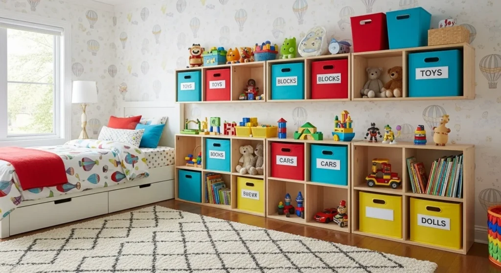10 Kids Bedroom Ideas for Fun and Function 7 Creative Storage Solutions-min