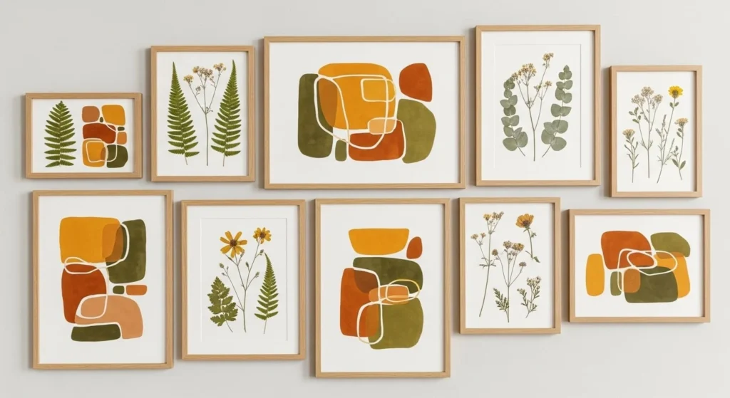15 Earth Tone Ideas to Create a Timeless, Cozy Space 14 Earth Tone Artwork-min