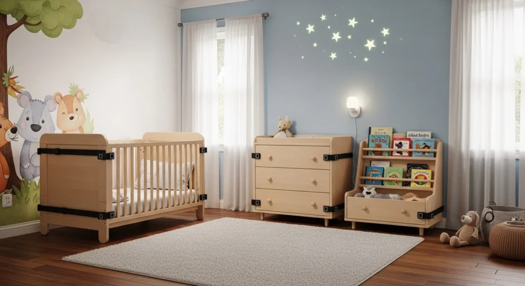 10 Kids Bedroom Ideas for Fun and Function 12 Ensure Safety First-min